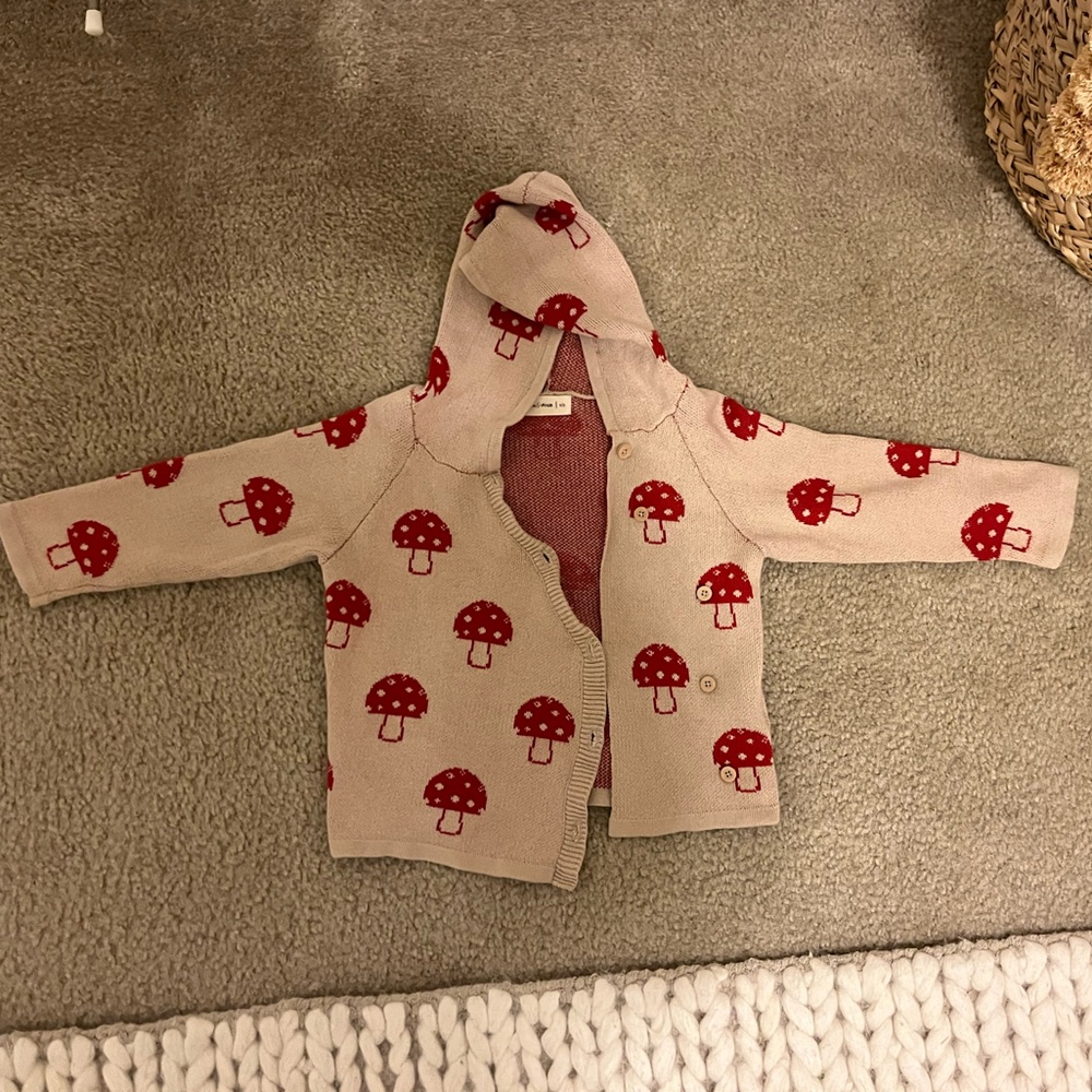 Fin&Vince Mushroom Sweater 🍄 Size 2/3